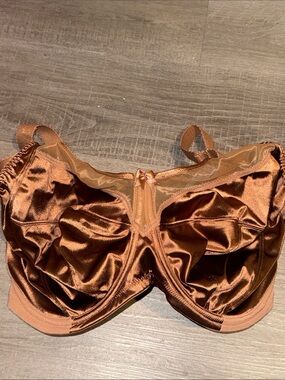 Goddess Keira Banded Underwire Bra – Style GD6090  Copper Brown Sz: 38N